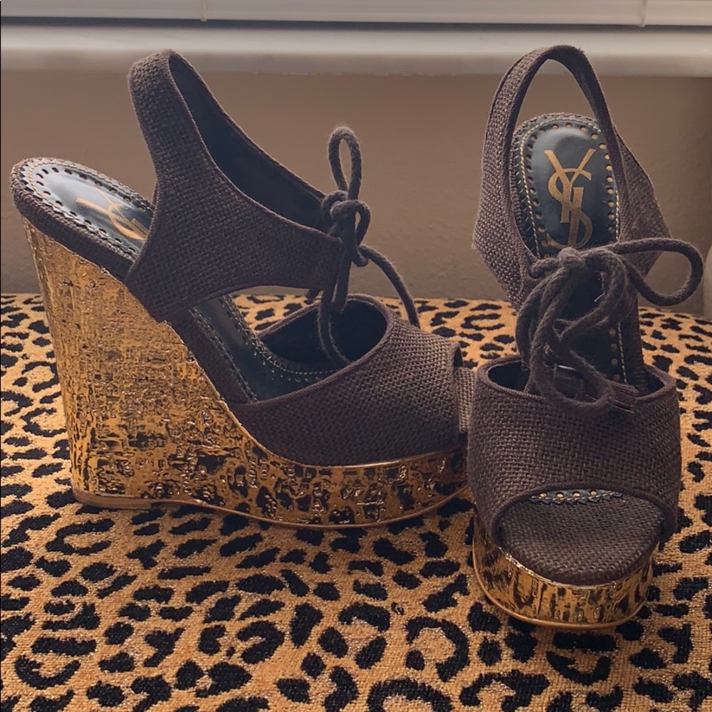 Yves Saint Laurent Wedges